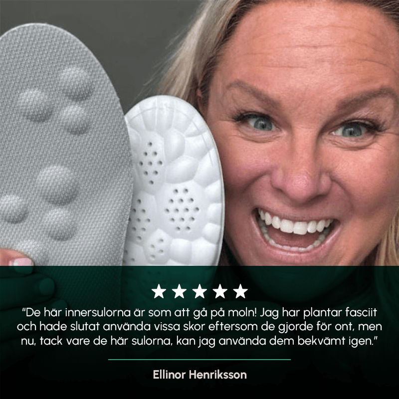 4D Stödsolor – Memory Foam Sula för Bättre Komfort - Komforten