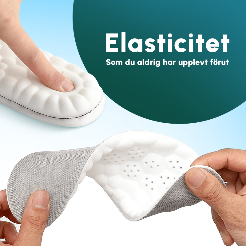 4D Stödsolor – Memory Foam Sula för Bättre Komfort - Komforten