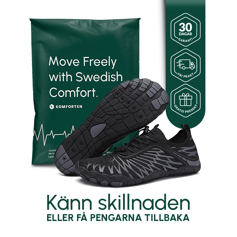 Barfotaskor för Dam, Herr & Barn – För Löpning, Vandring och Vardag - Komforten