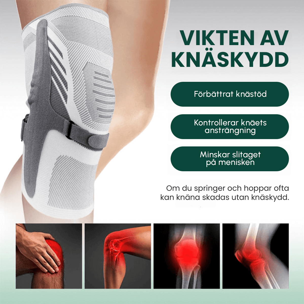 Elastiska Knästöd - Komforten