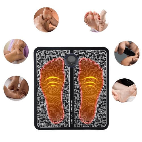 EMS Massageapparat för Elektrisk Fotmassage - Komforten