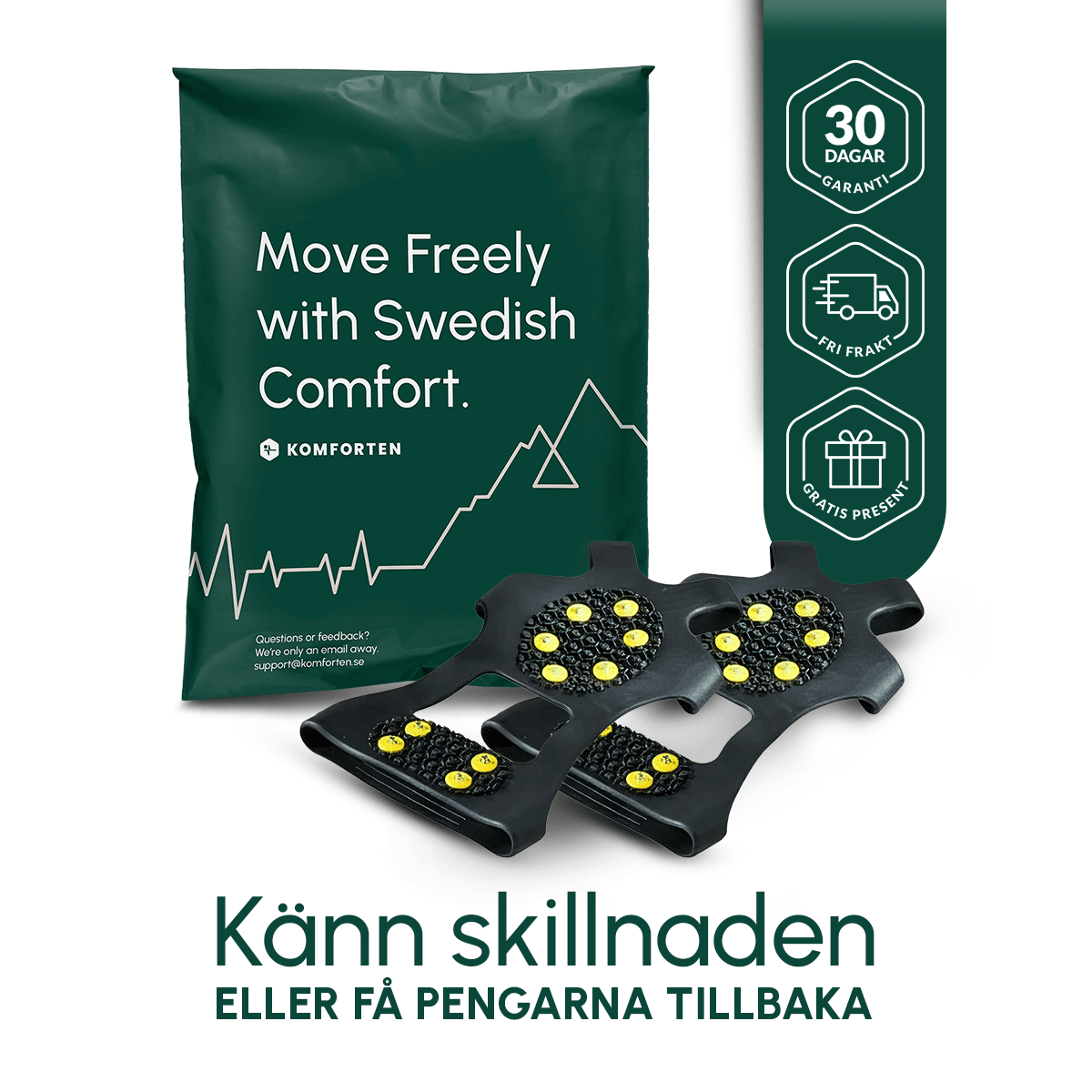 Halkskydd för Skor – För Bättre Grepp och Säkerhet - Komforten