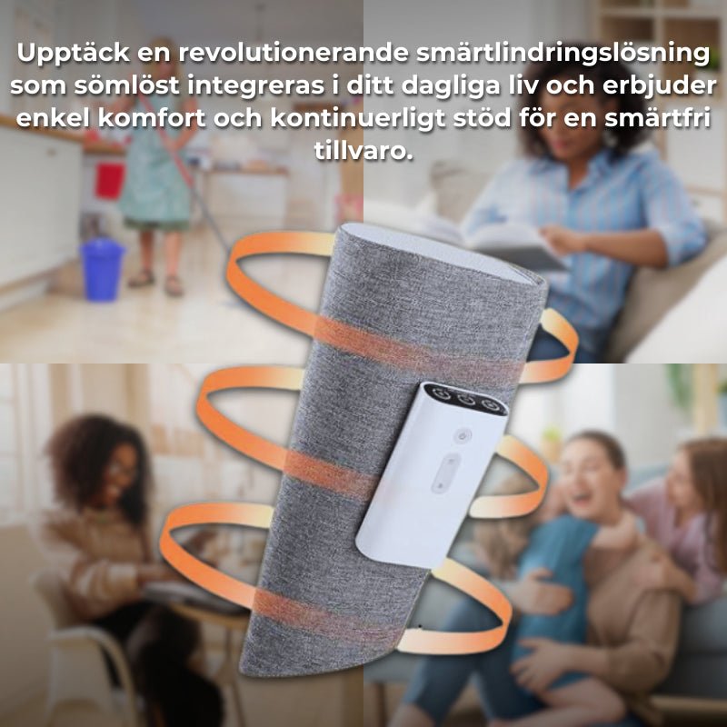 HealWrap – Benmassageapparat för Smärtlindring och Avslappning - Komforten