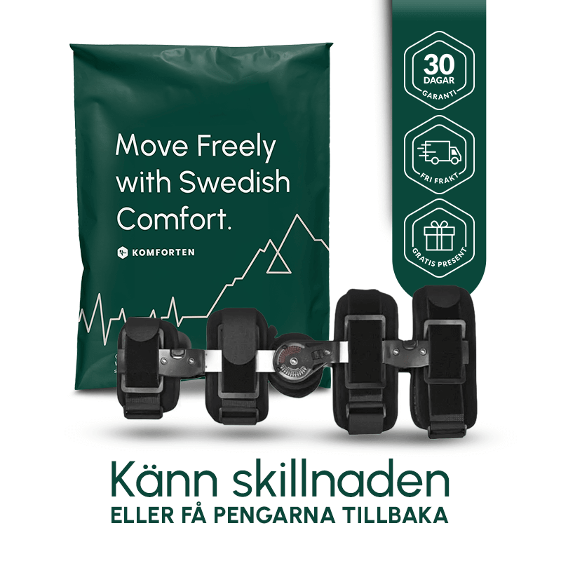 Knäskydd för korsbandsskada - Komforten