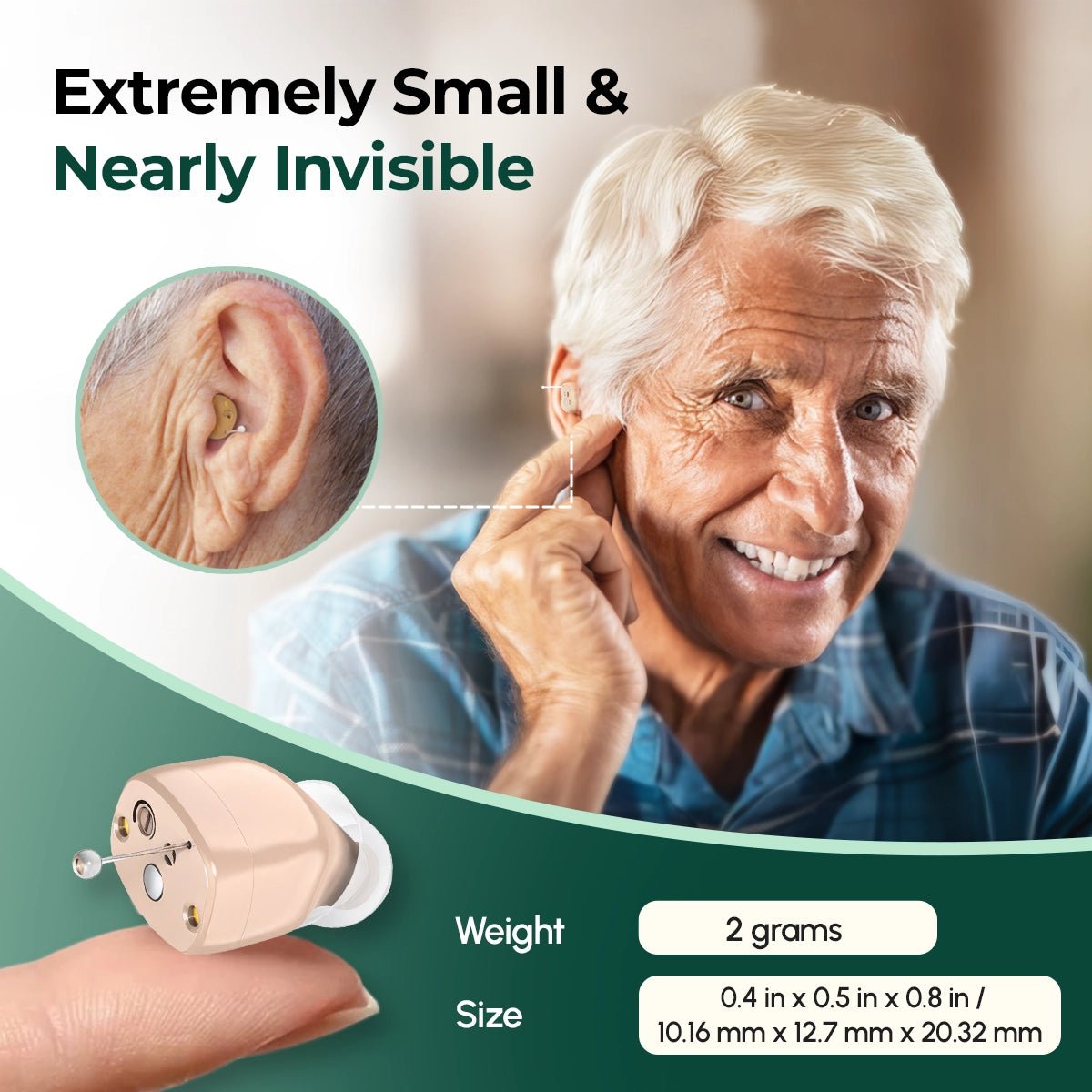 Komforten Hearing Aids — Crystal - Clear Sound at a Fraction of the Price - Komforten