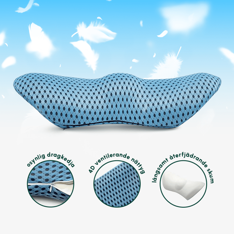 Komfortkudden ™ för Ländryggsstöd - Ergonomisk Ryggkudde för Smärtlindring - Komforten