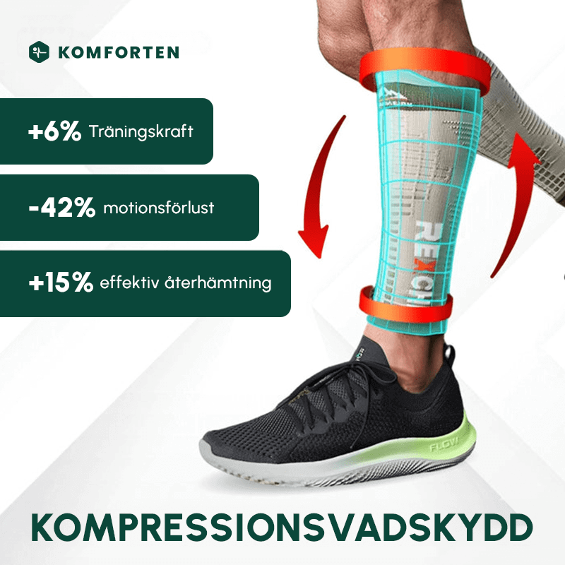 Kompressionsvadskydd – Vadskydd med Kompression för Smärtlindring - Komforten
