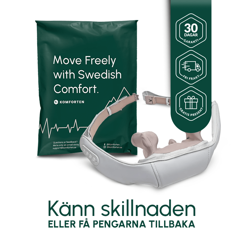 MassageKomforten™ Nackmassage Maskin för Massage Nacken - Komforten
