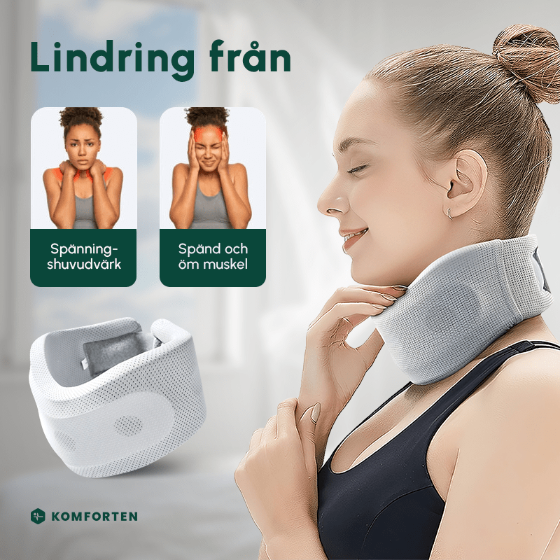 Nackkrage/Traktionskrage – Värmande Nackkrage Stöd - Komforten