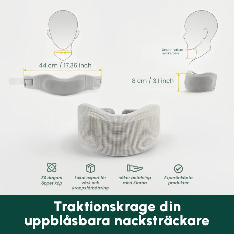 Nackkrage/Traktionskrage – Värmande Nackkrage Stöd - Komforten