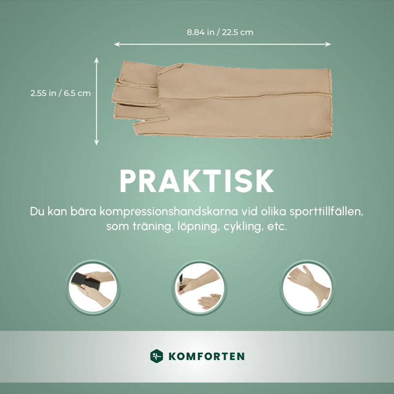 Ödemhandskar och Artrit Handskar - Komforten
