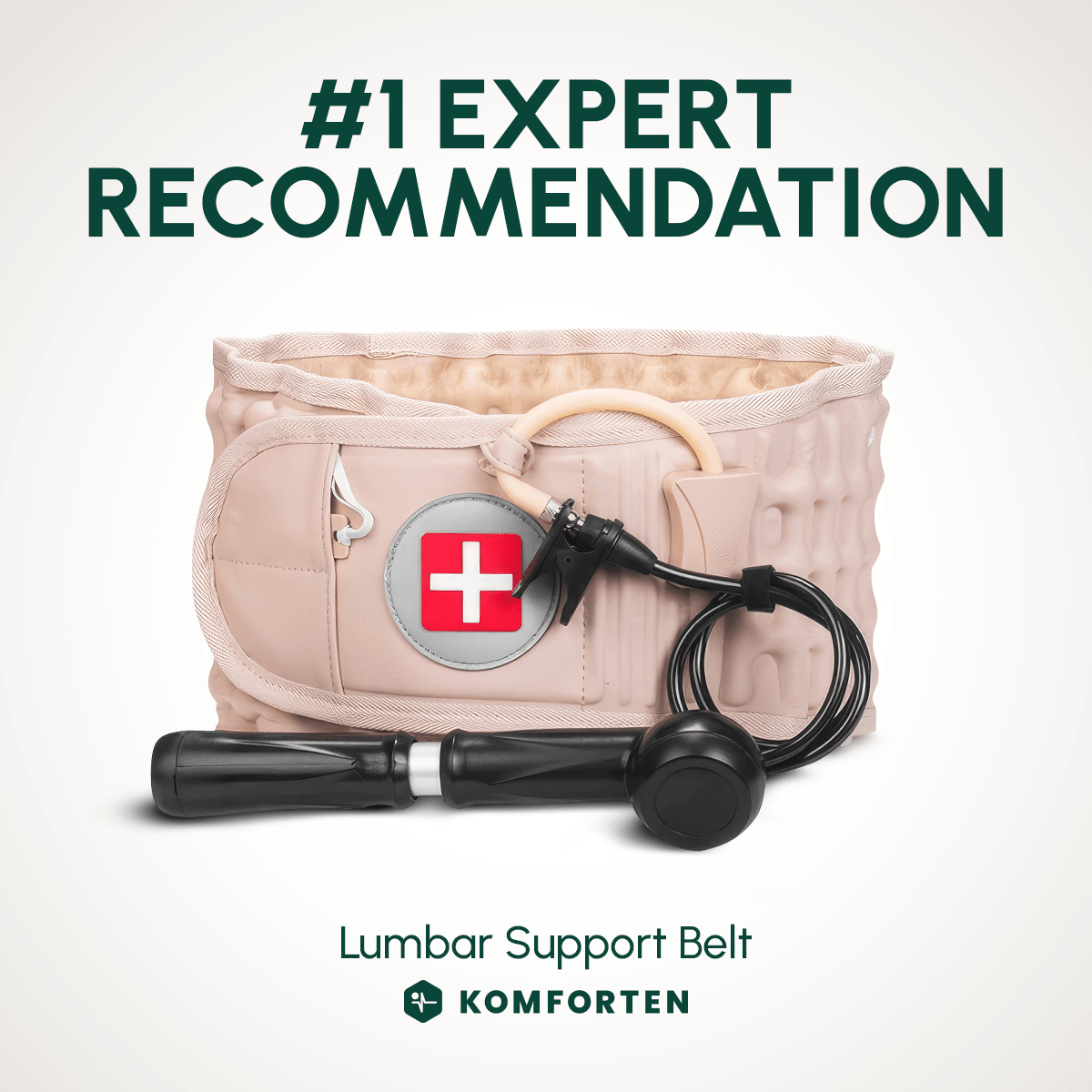 RyggSupporten™ Ländryggsstöd Bälte - Komforten