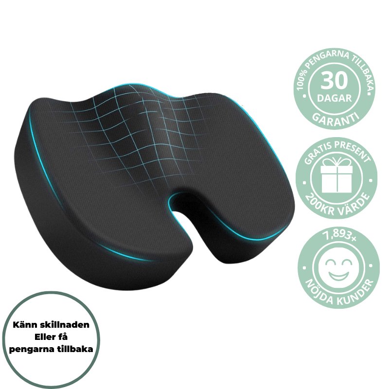 SittKomforten™ Ergonomisk Sittdyna - Komforten