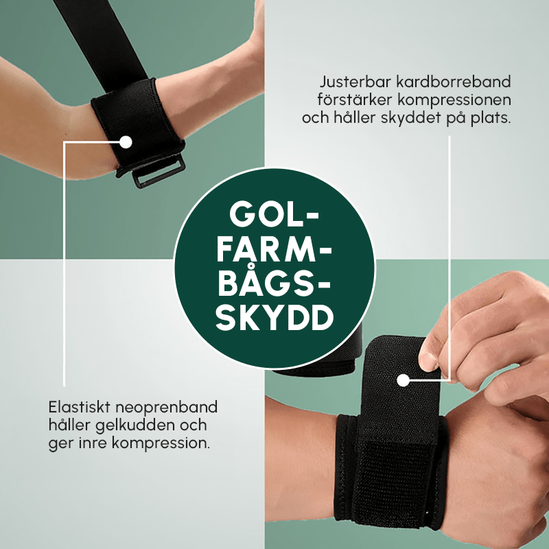 Stöd Mot Golfarmbåge och Armbågsskydd - Komforten