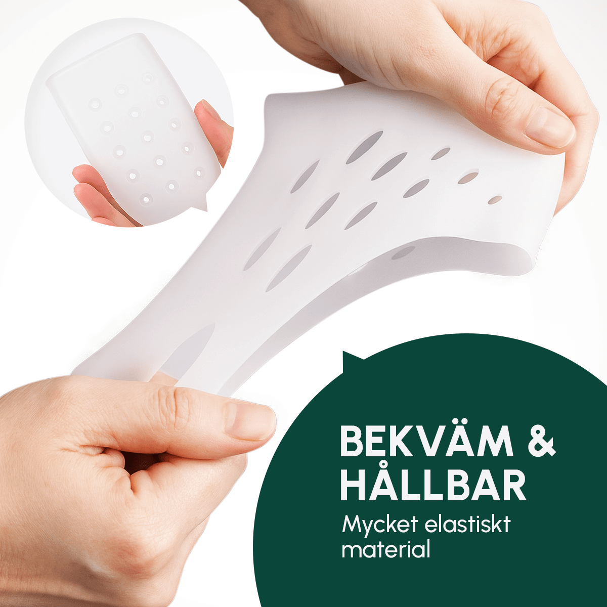 Tryckavlastande Hälskydd Komforten™ – Silikon - Komforten