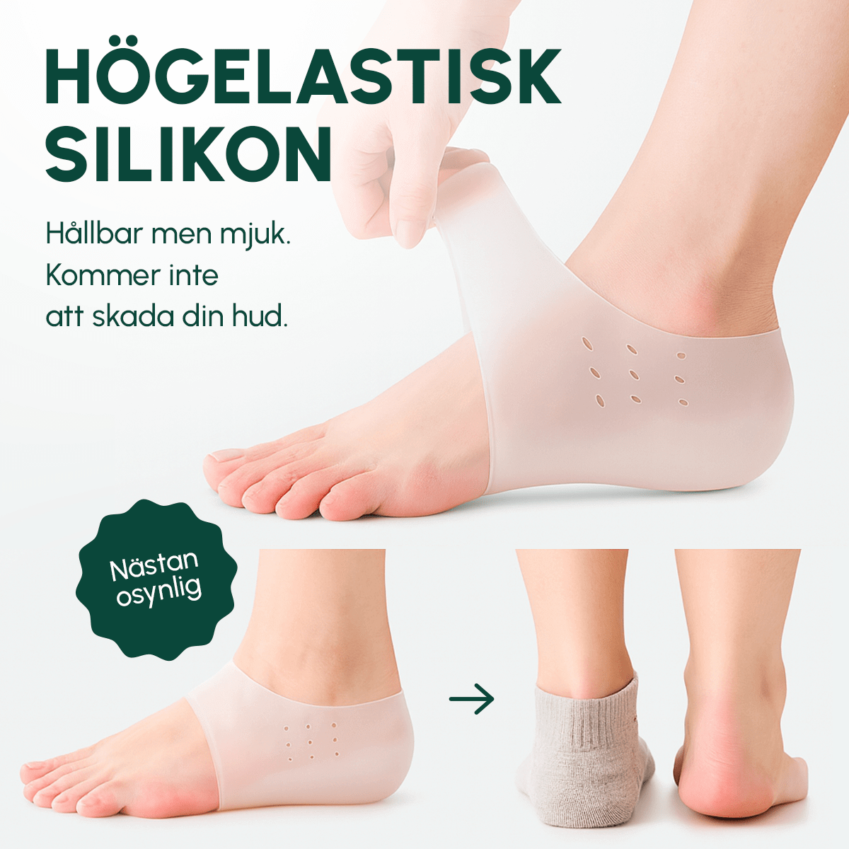 Tryckavlastande Hälskydd Komforten™ – Silikon - Komforten