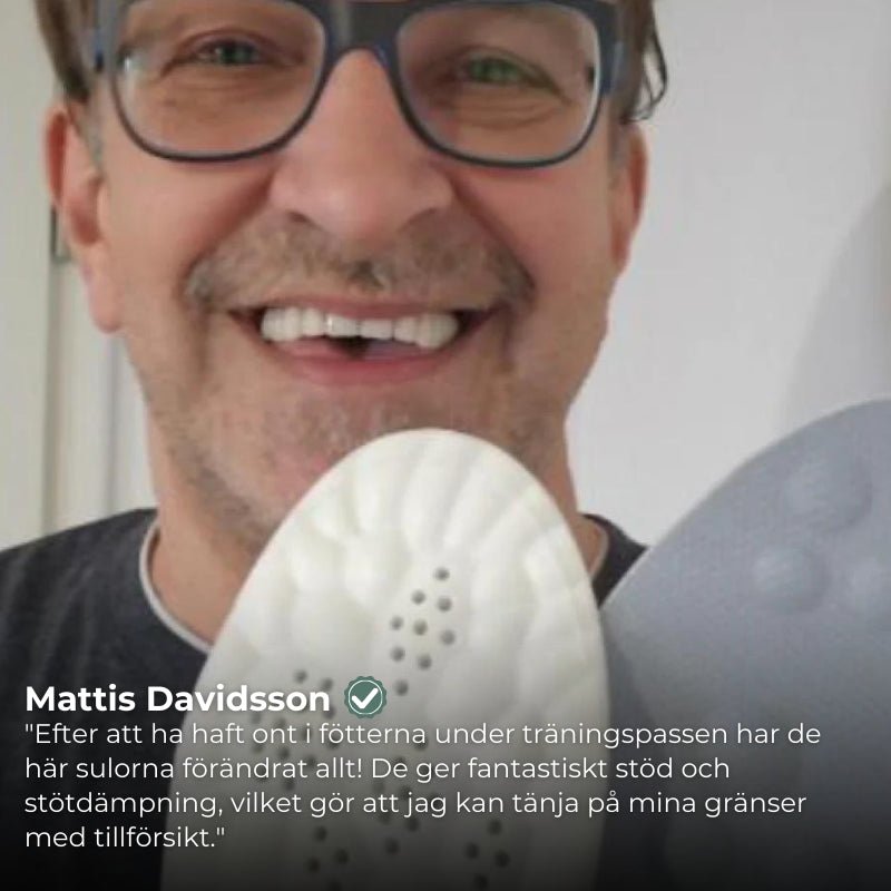 4D Stödsolor – Memory Foam Sula för Bättre Komfort - Komforten