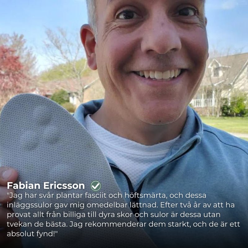 4D Stödsolor – Memory Foam Sula för Bättre Komfort - Komforten