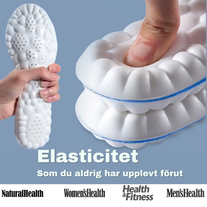 4D Stödsolor – Memory Foam Sula för Bättre Komfort - Komforten
