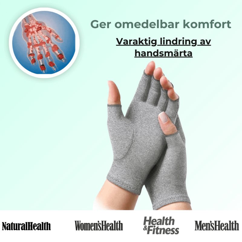 BambuFlex Handskar - Snabb lindring av handsmärta på några minuter! by Komforten - Köp 1 för 199kr/par tillgänglig på Komforten