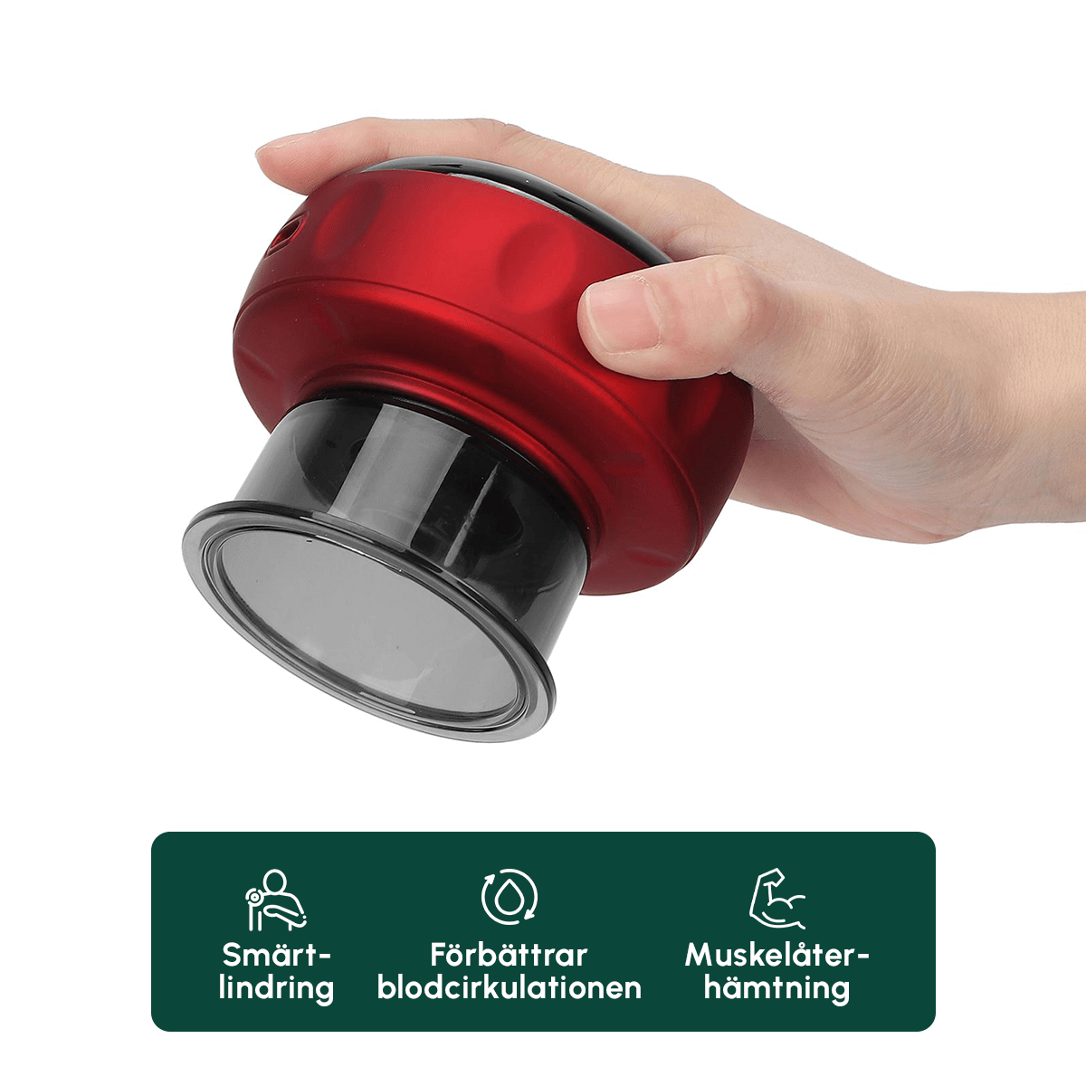 CelluCup – Sugkopp Massage och Anti Cellulit Massage - Komforten
