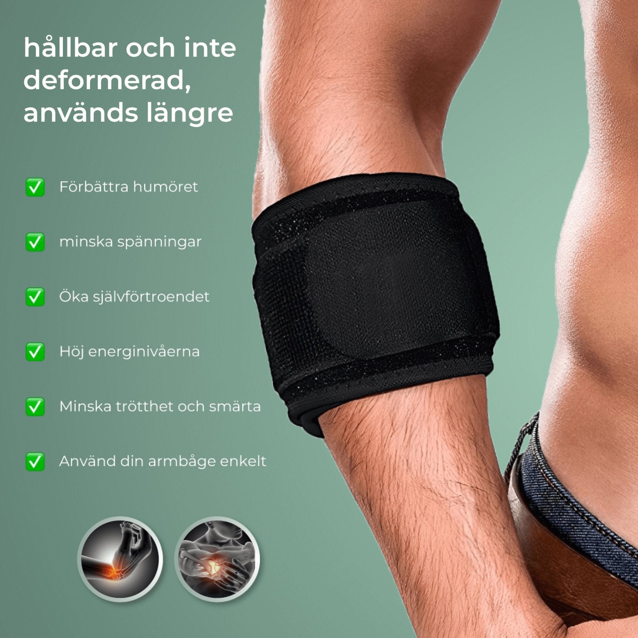 Golfarmbåge Skydd och Armbågsskydd - Komforten