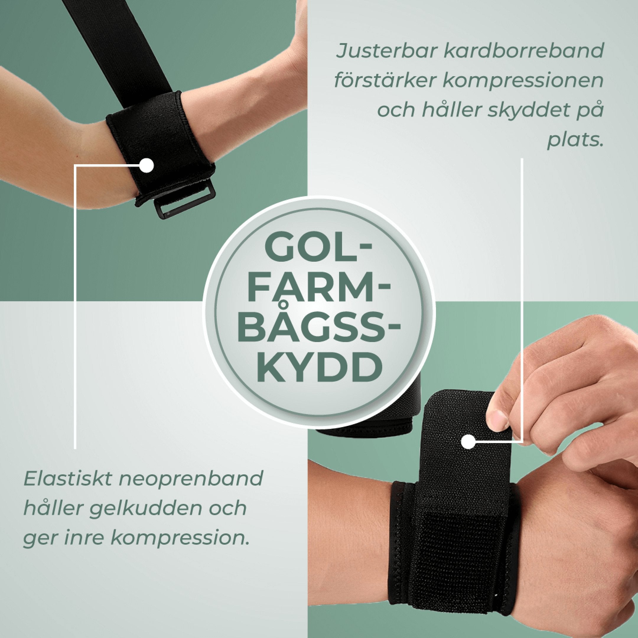 Golfarmbågsskydd Golfarmbågsskydd by Komforten - tillgänglig på Komforten