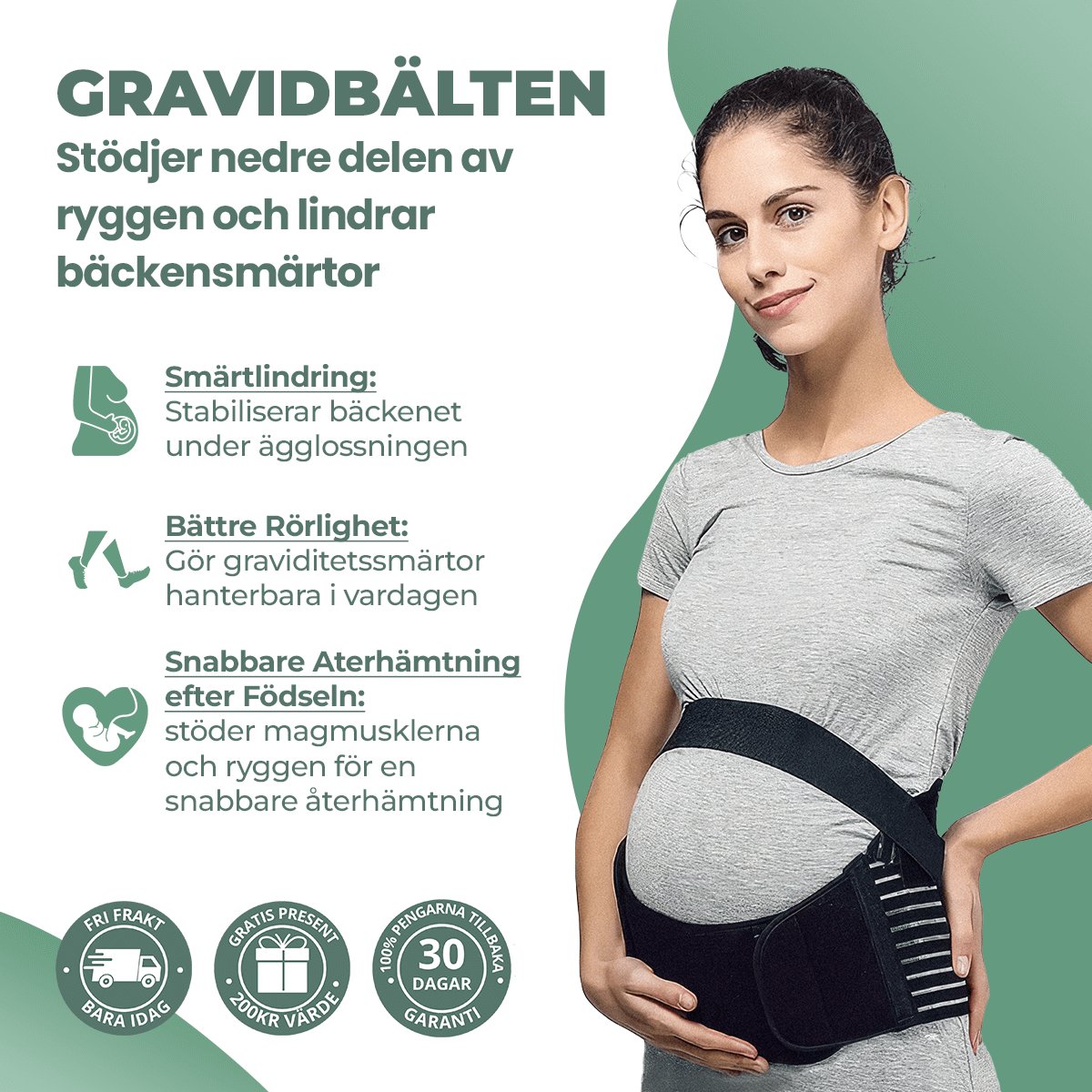 Gravidbälten Gravidbälten by Komforten - M tillgänglig på Komforten