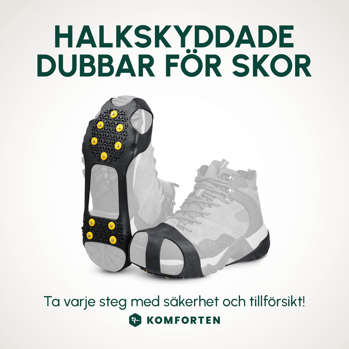 Halkskydd för Skor – För Bättre Grepp och Säkerhet - Komforten