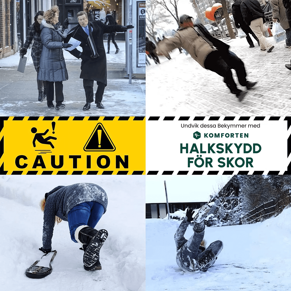 Halkskydd för Skor – För Bättre Grepp och Säkerhet - Komforten