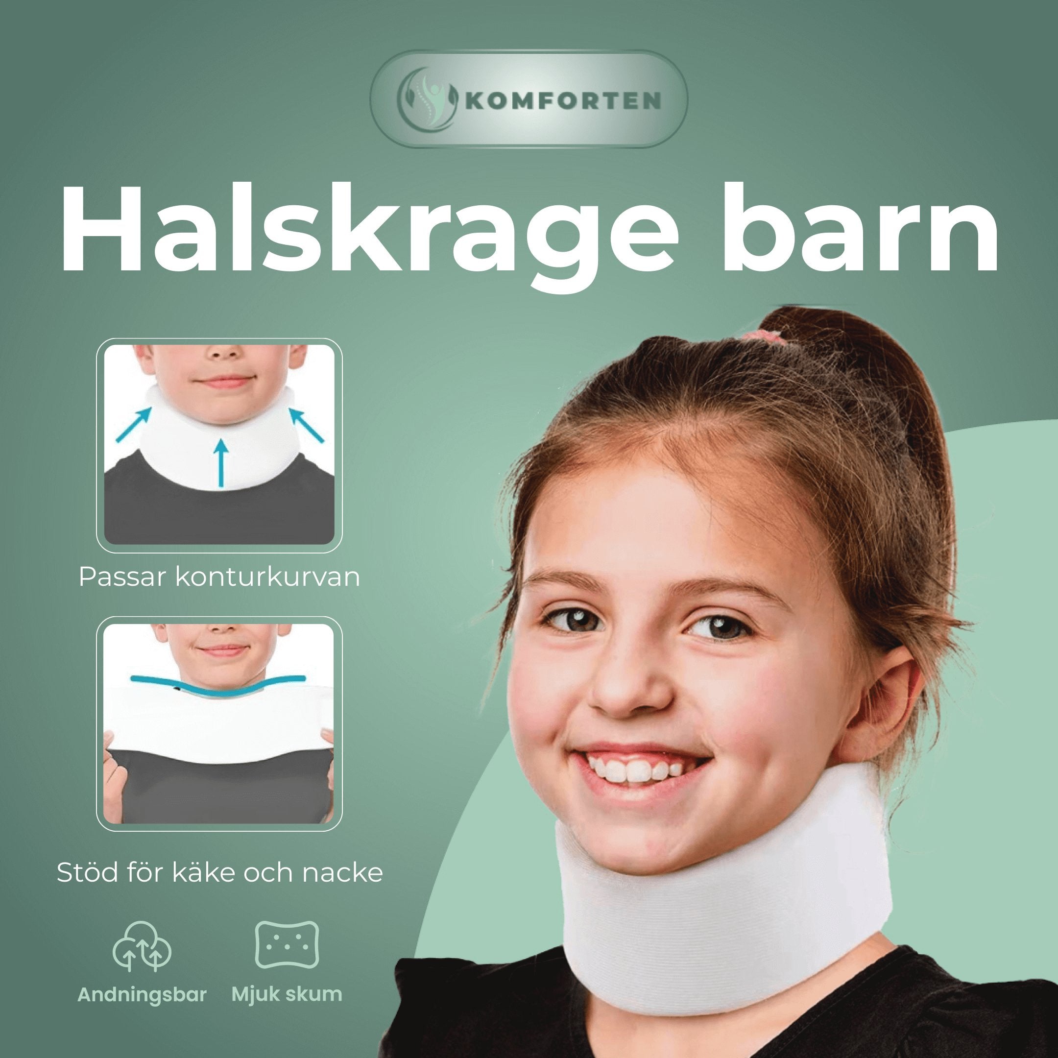 Halskrage för Barn - Komforten