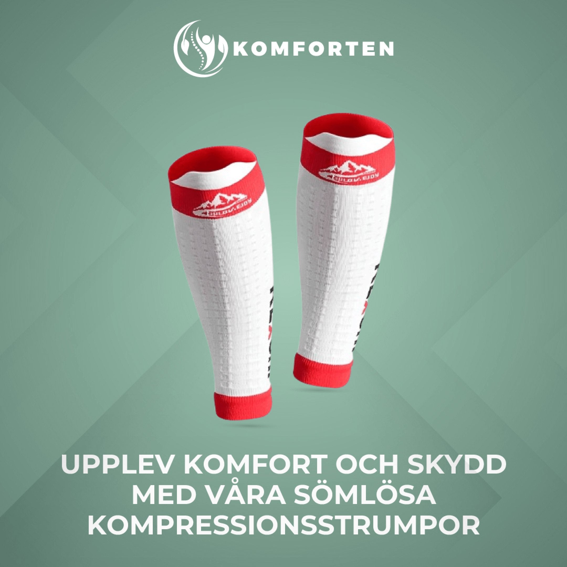 Kompressionsvadskydd Kompressionsvadskydd by Komforten - Grön tillgänglig på Komforten