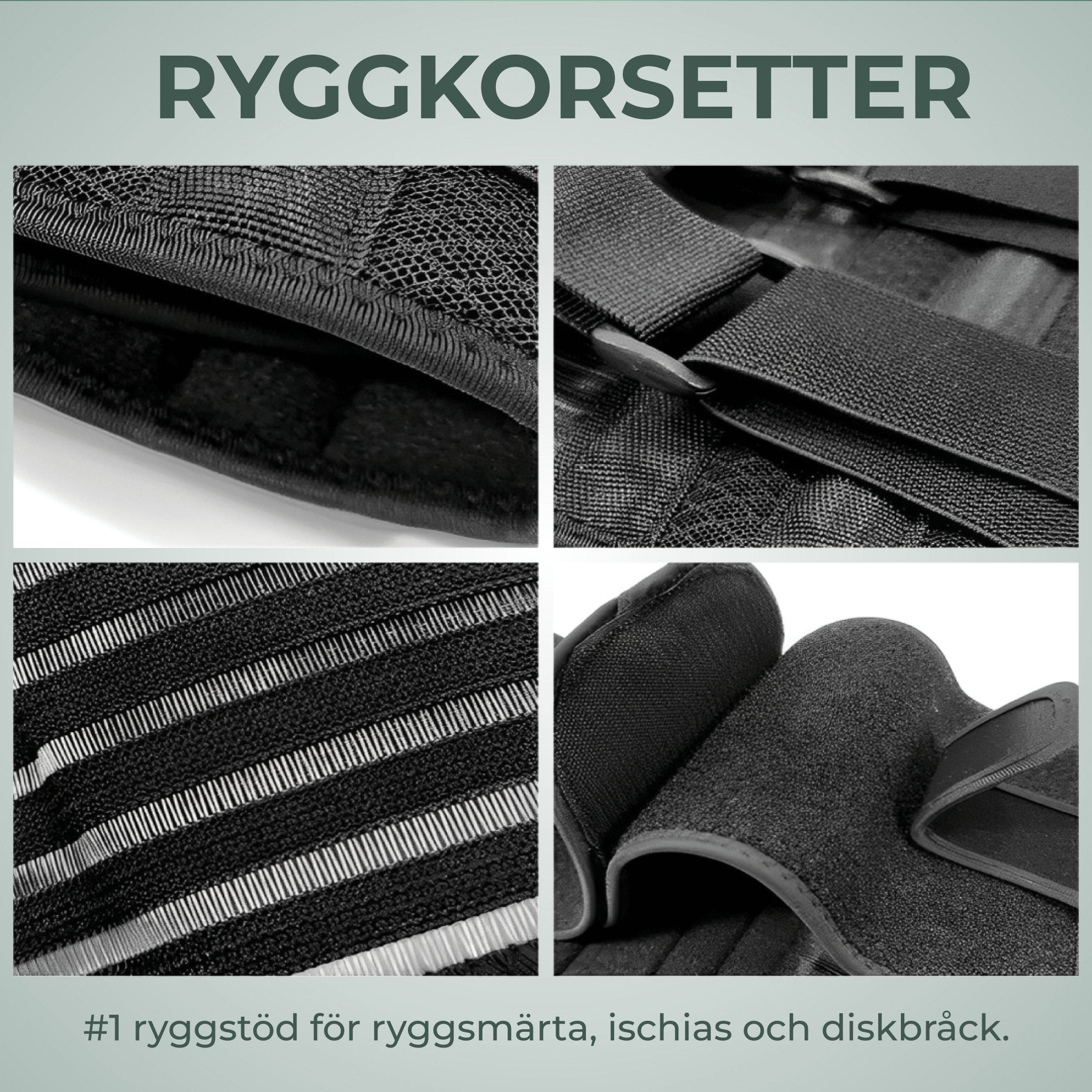 Ryggkorsetter Ryggkorsetter by Komforten - S tillgänglig på Komforten