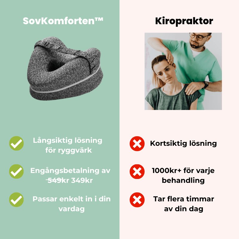 SovKomforten™ - Gå upp varje morgon utan ryggbesvär by Komforten - tillgänglig på Komforten