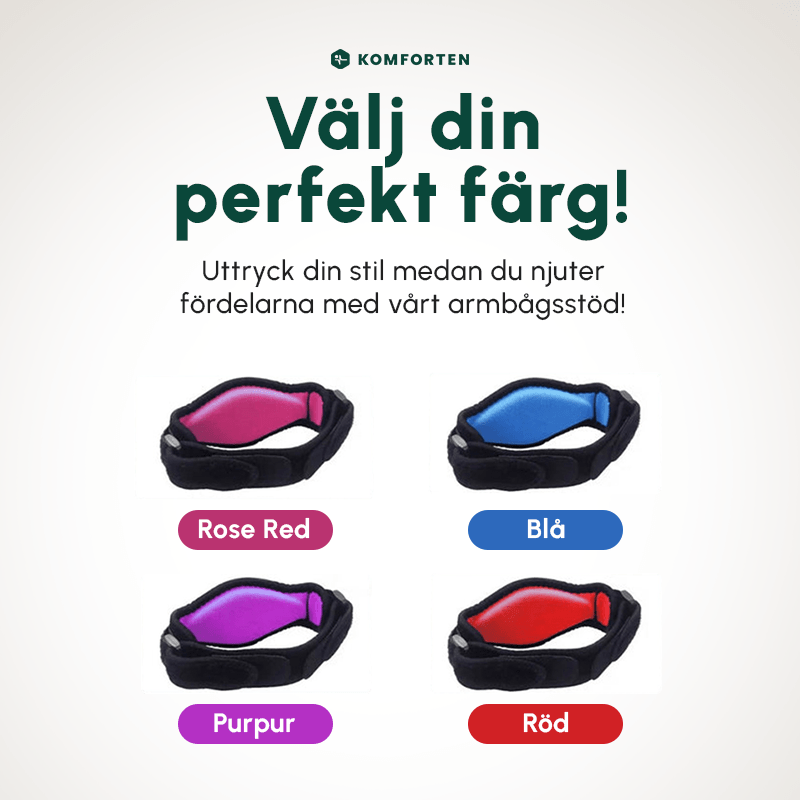Stöd Mot Tennisarmbåge - Komforten