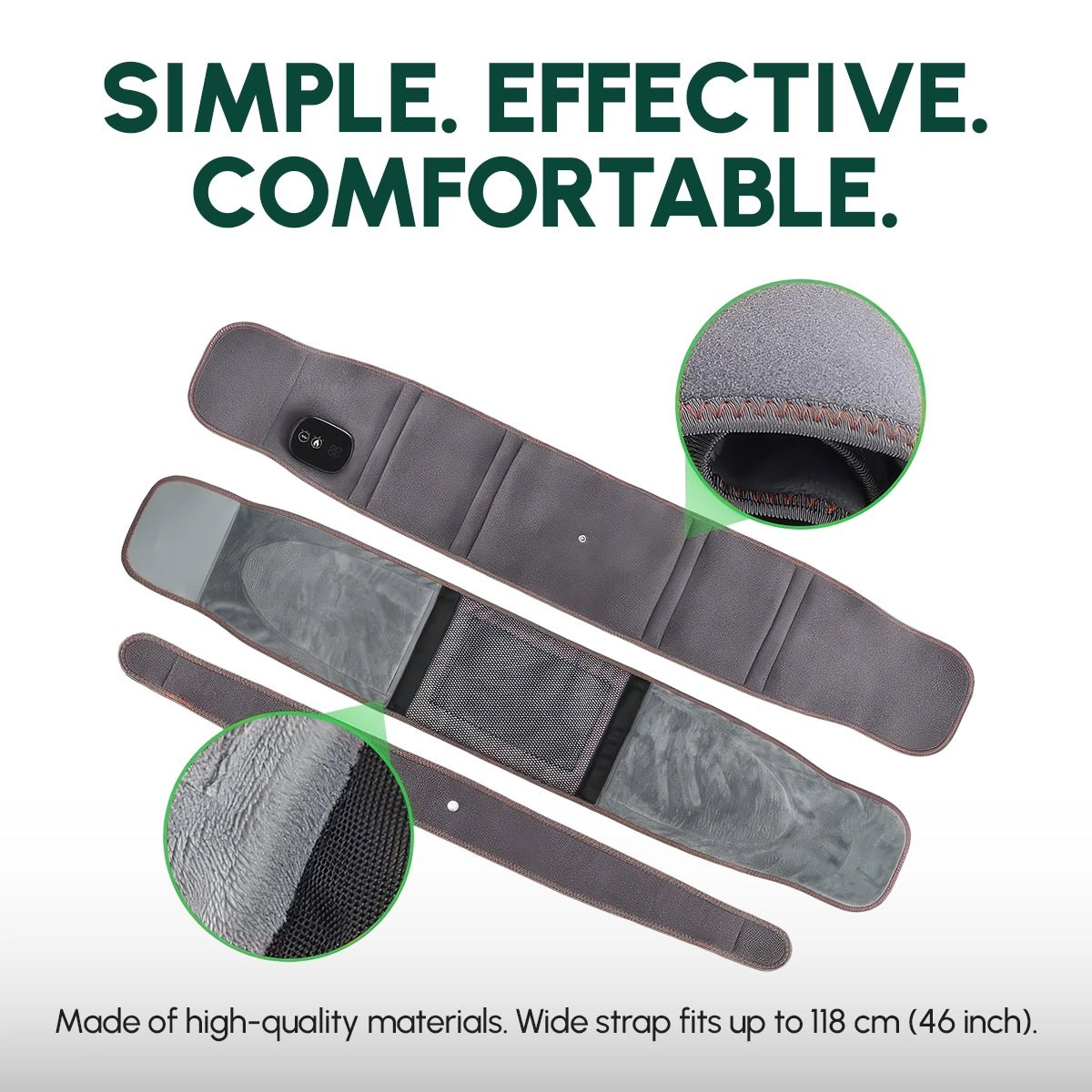 TermoReliever™ 3 - in - 1 Back Relief Belt - Komforten